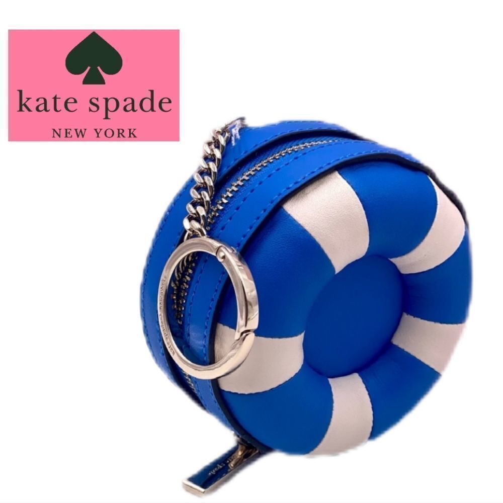 Kate Spade Pool Floatie Coin Purse Bag Charm / Keychain